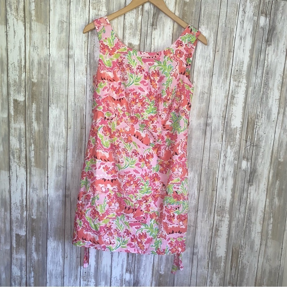 Lilly Pulitzer Delia Call Me Kitty Shift Dress - Picture 2 of 10